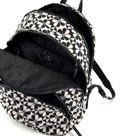 Kate Spade Karissa Clover/Spade Geo Nylon Large Backpack display picture 1